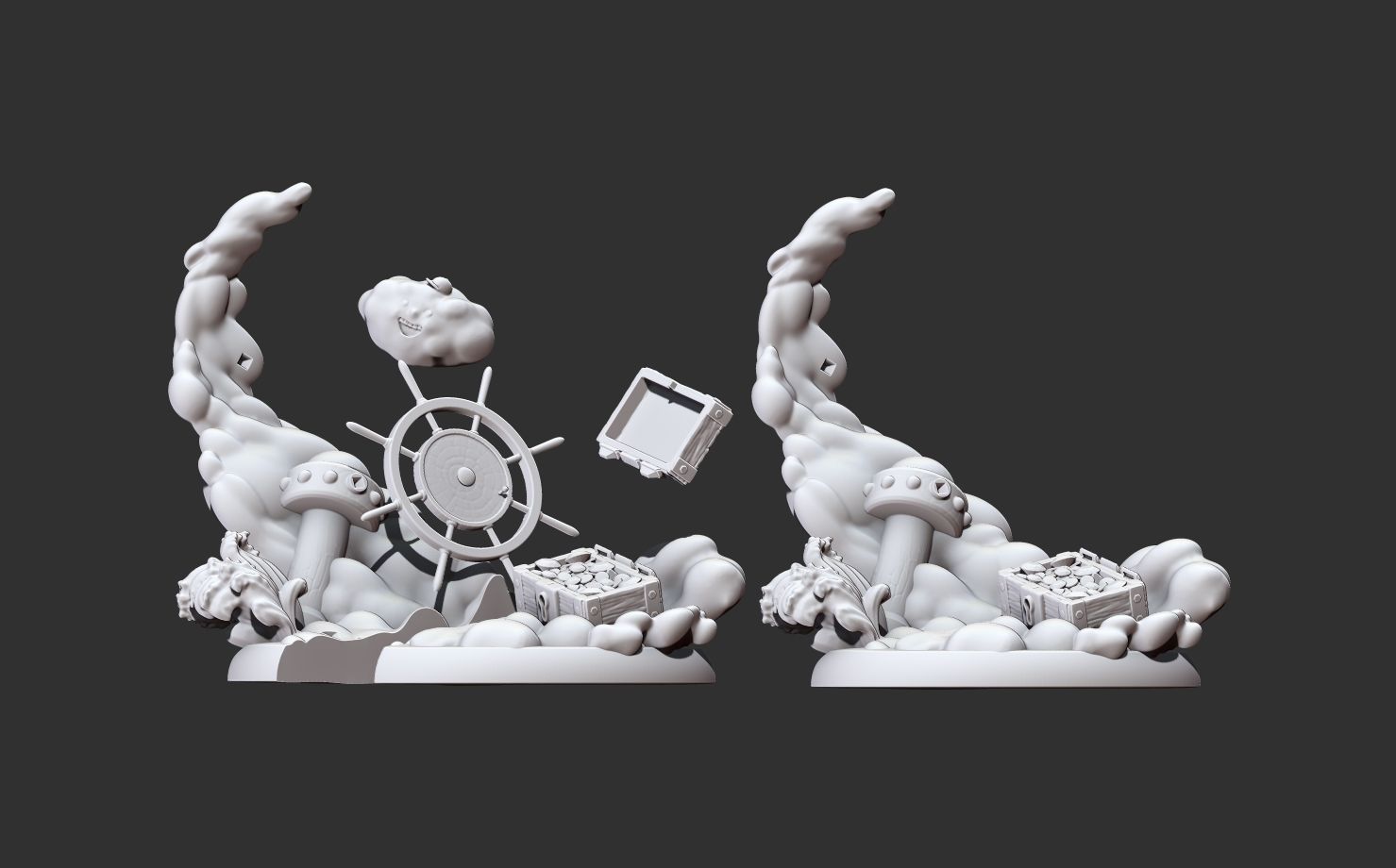 Nami One Piece 3d Print statue 3D print model_4