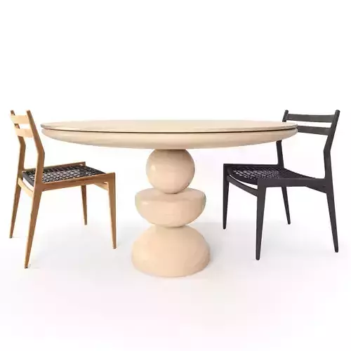 Woven Rope By Dining Table