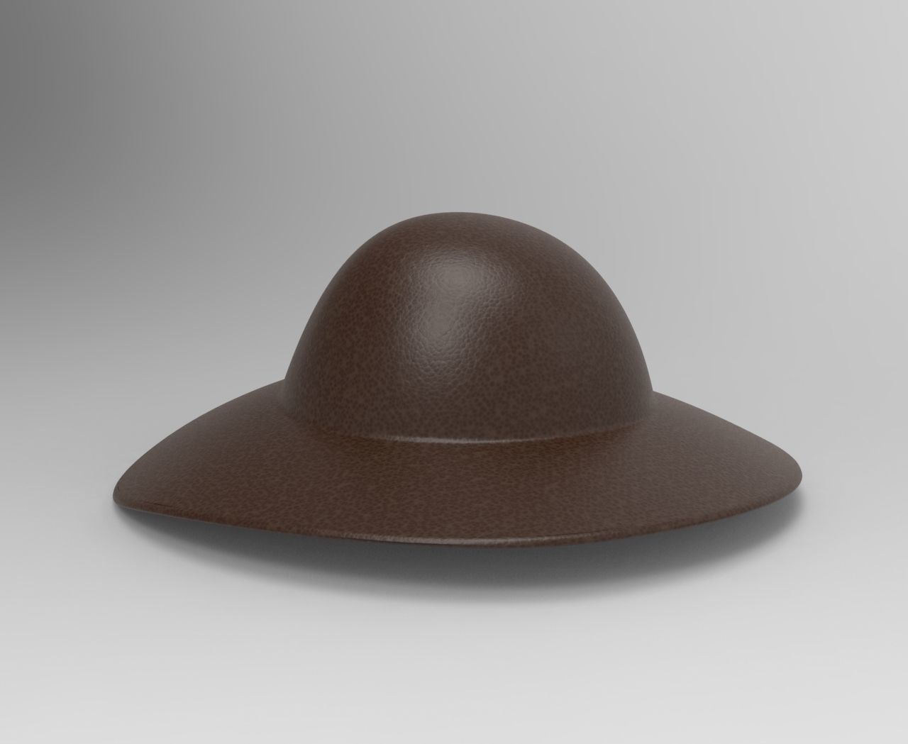Basic Hat 3D model_3