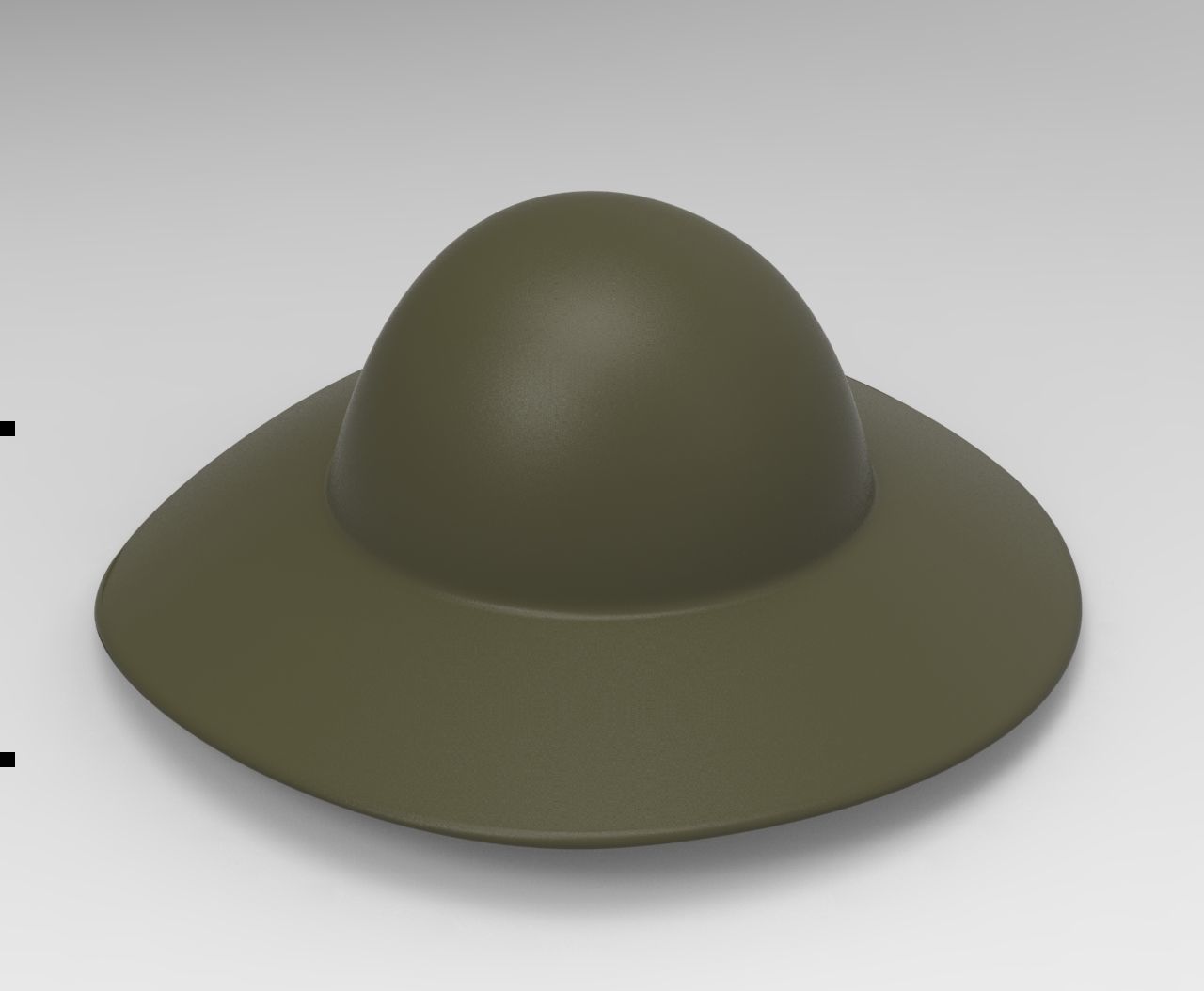 Basic Hat 3D model_4