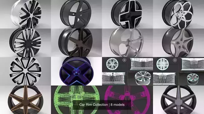 Car Rim Collection 