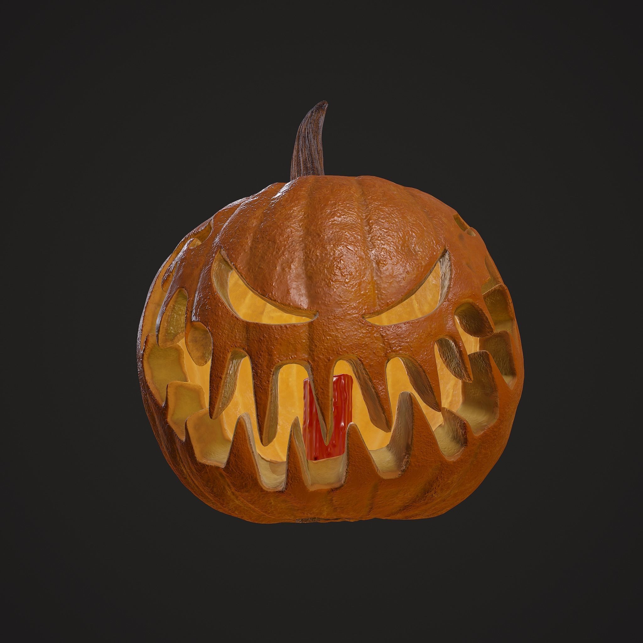 Halloween Props 3 Pack Horror Props 3D Model Collection_24