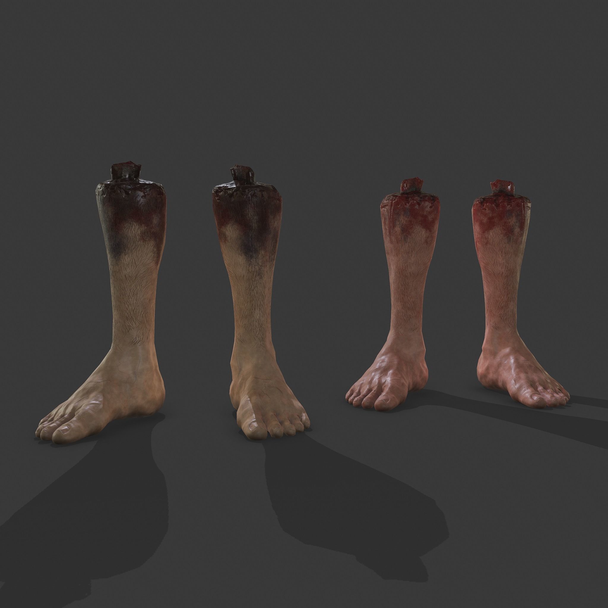 Halloween Props 3 Pack Horror Props 3D Model Collection_56