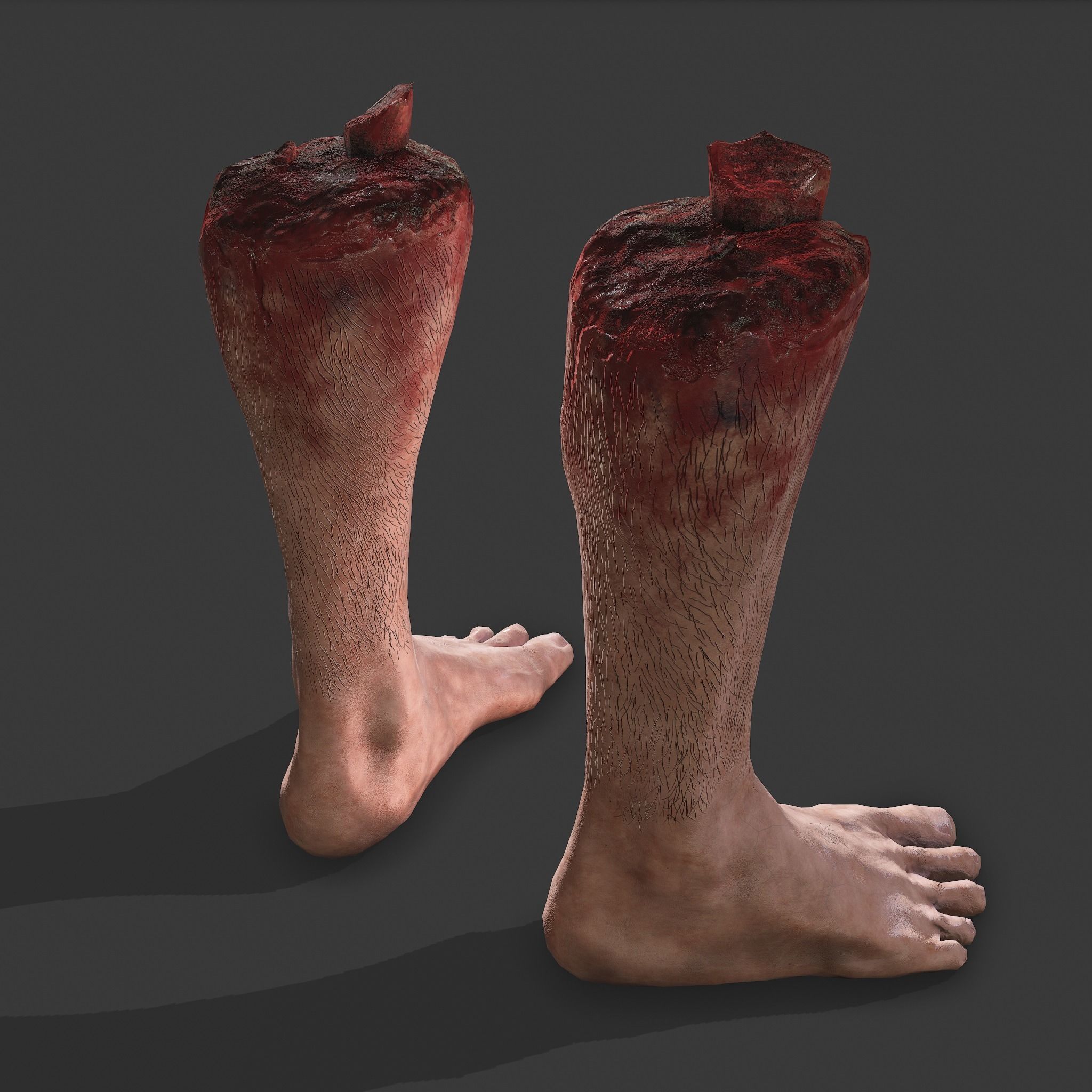 Halloween Props 3 Pack Horror Props 3D Model Collection_54