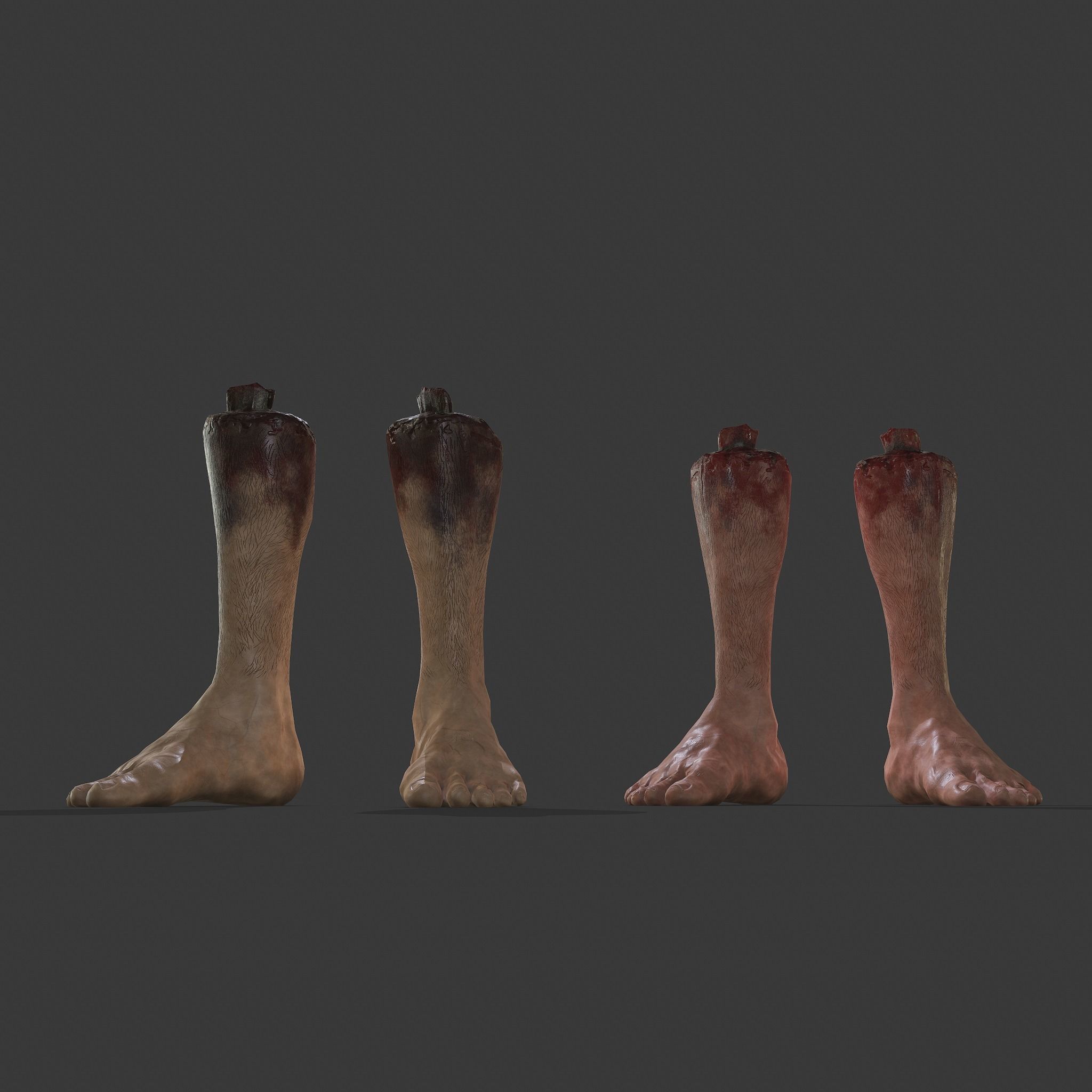 Halloween Props 3 Pack Horror Props 3D Model Collection_57