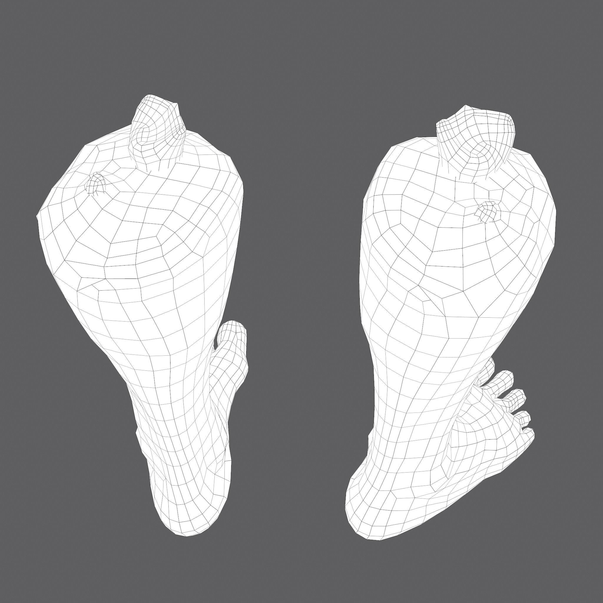 Halloween Props 3 Pack Horror Props 3D Model Collection_105