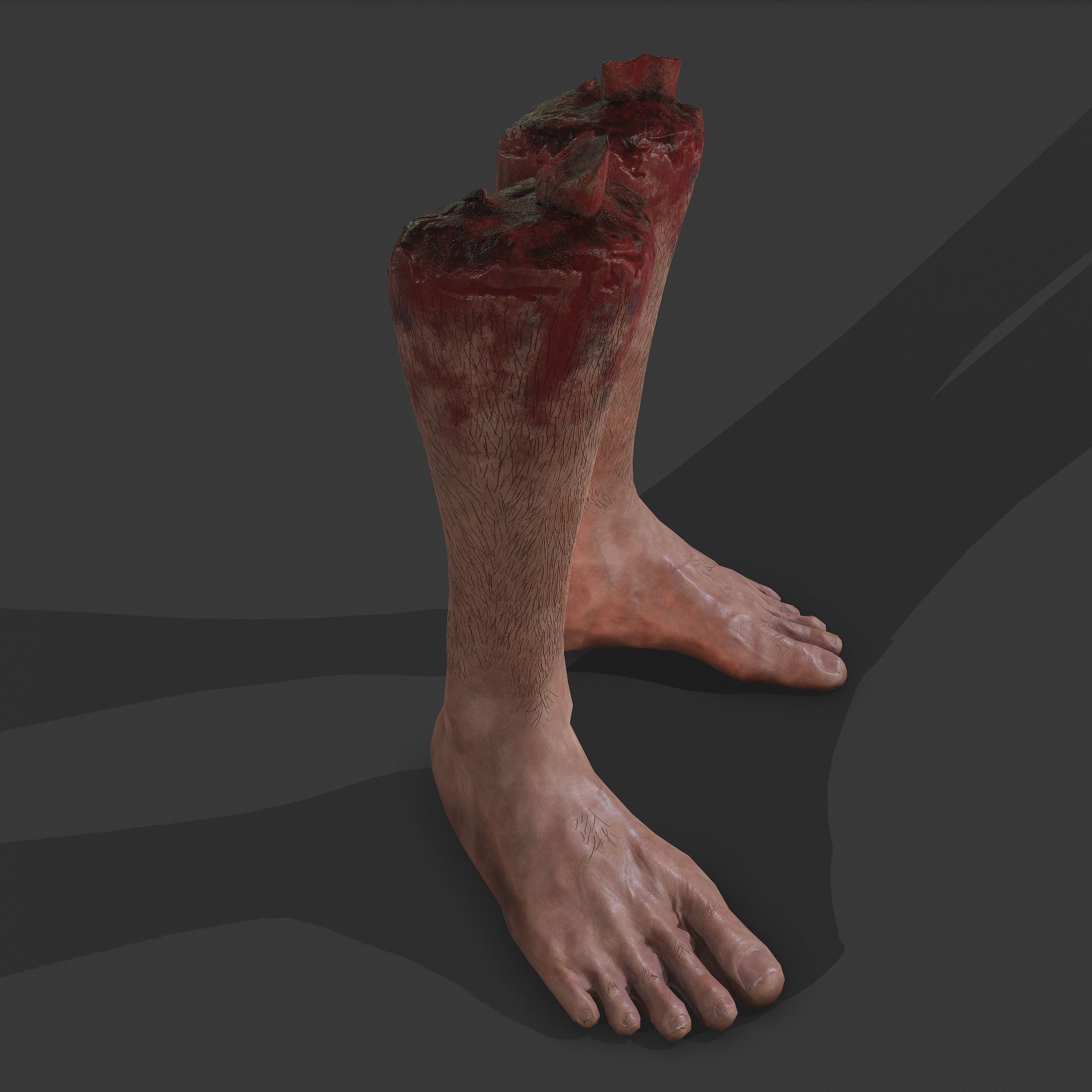 Halloween Props 3 Pack Horror Props 3D Model Collection_53