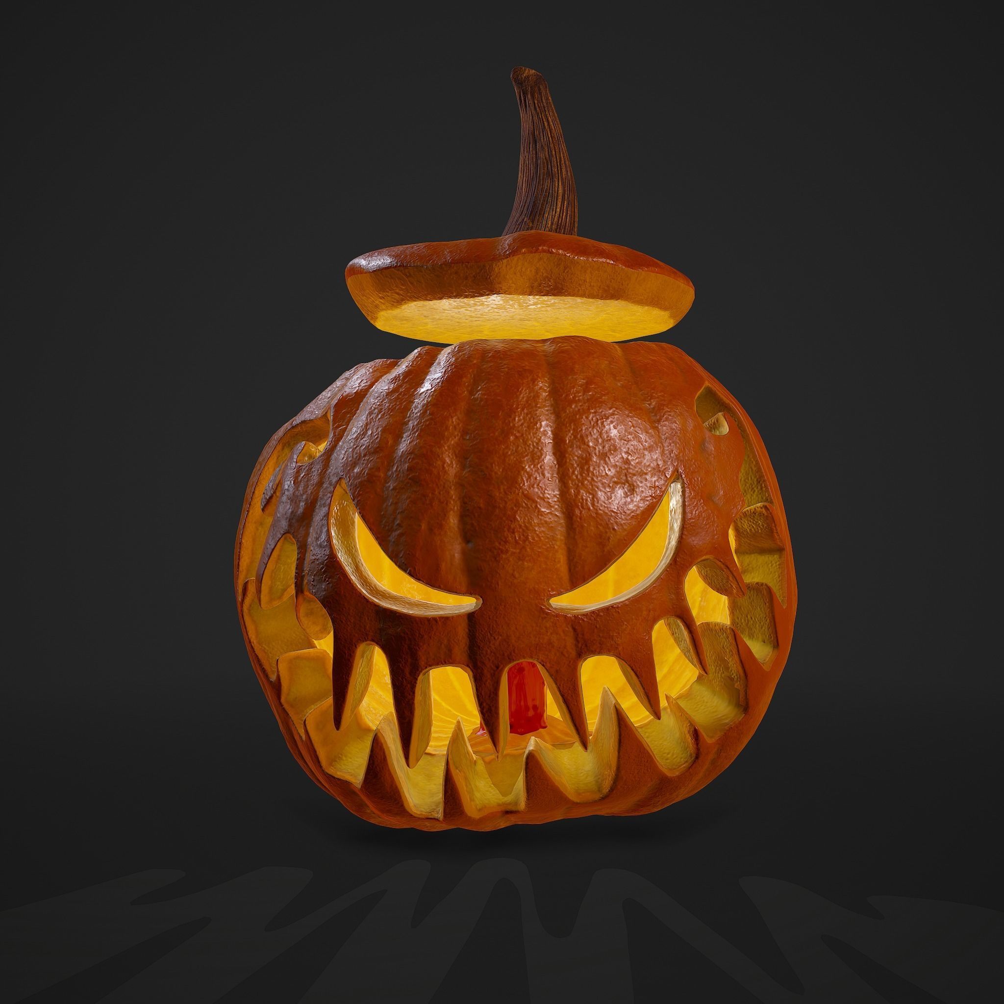 Halloween Props 3 Pack Horror Props 3D Model Collection_16
