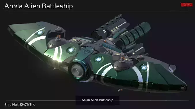 Ankla Alien Spaceship Collection 