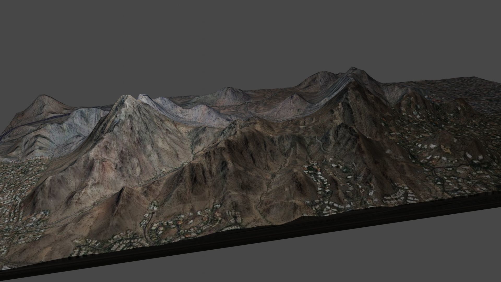 Squaw Peak in Phoenix Arizona 3D model_2