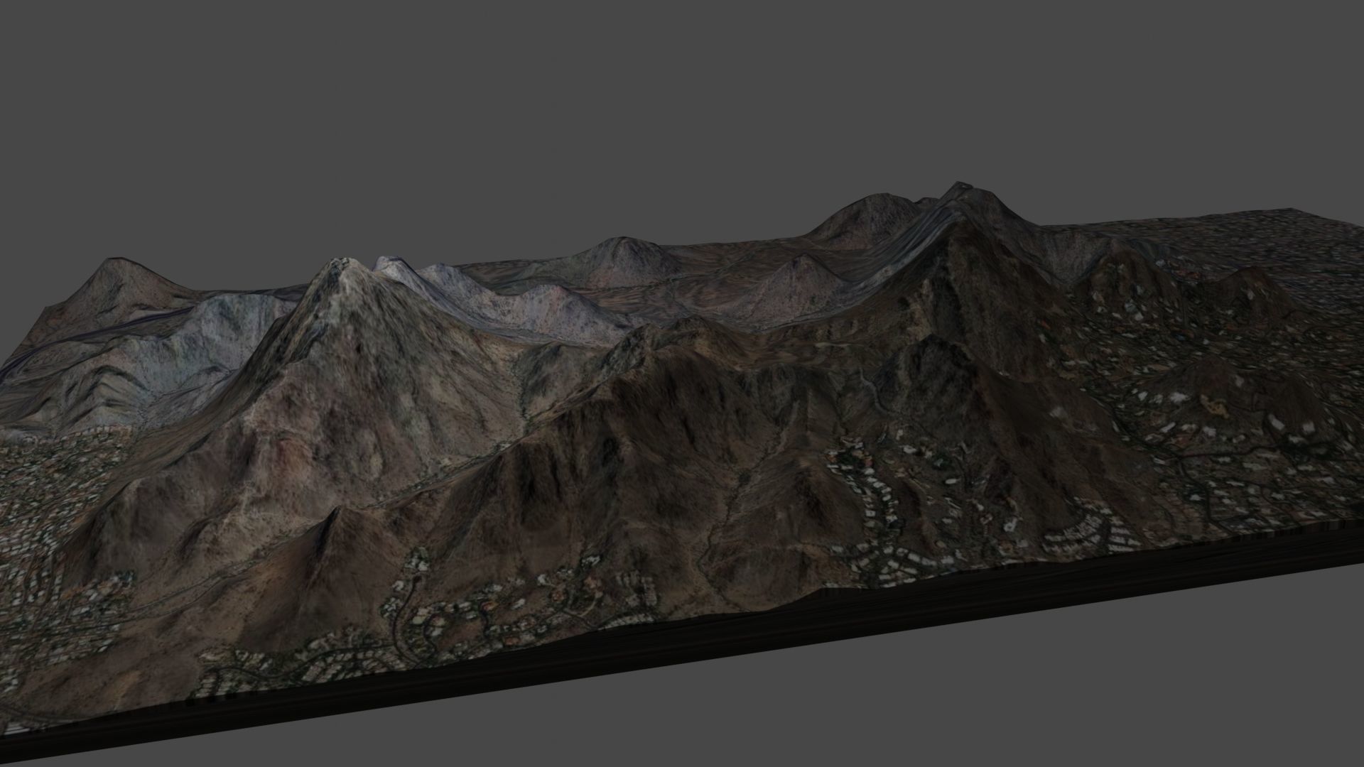 Squaw Peak in Phoenix Arizona 3D model_1