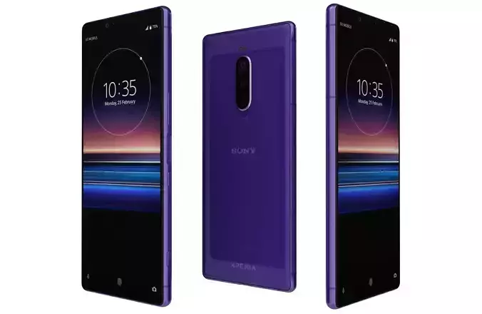 Sony Xperia 1 Purple