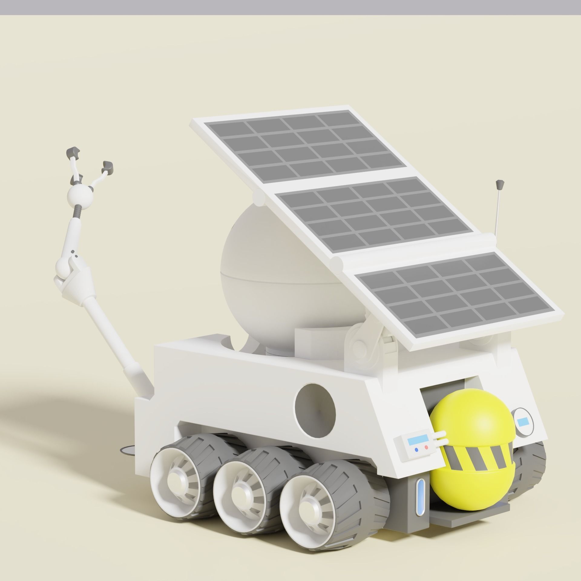 Planet 51 Rover 3D model_10