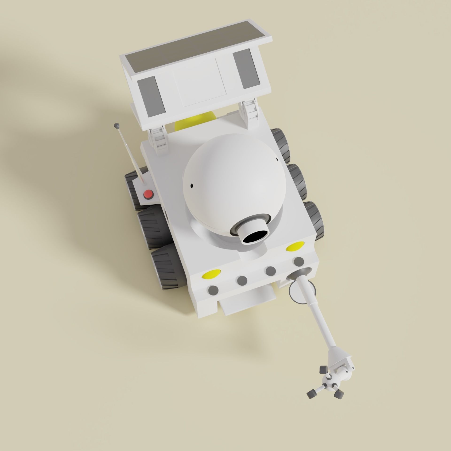 Planet 51 Rover 3D model_1