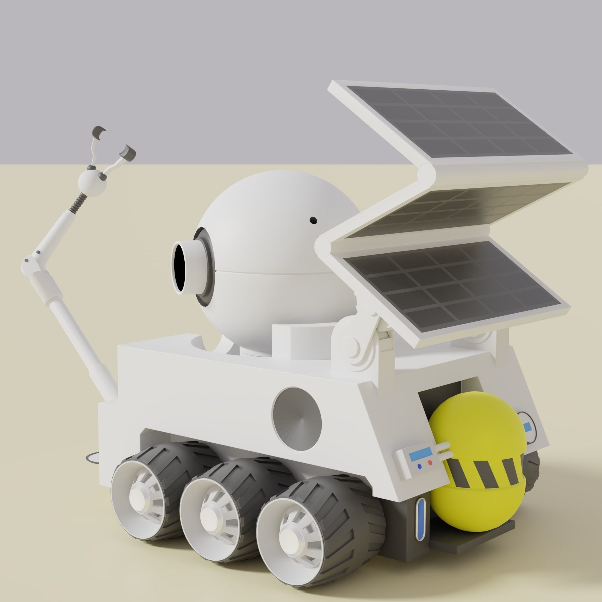 Planet 51 Rover 3D model_5