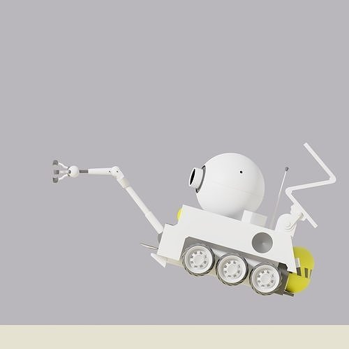 Planet 51 Rover 3D model