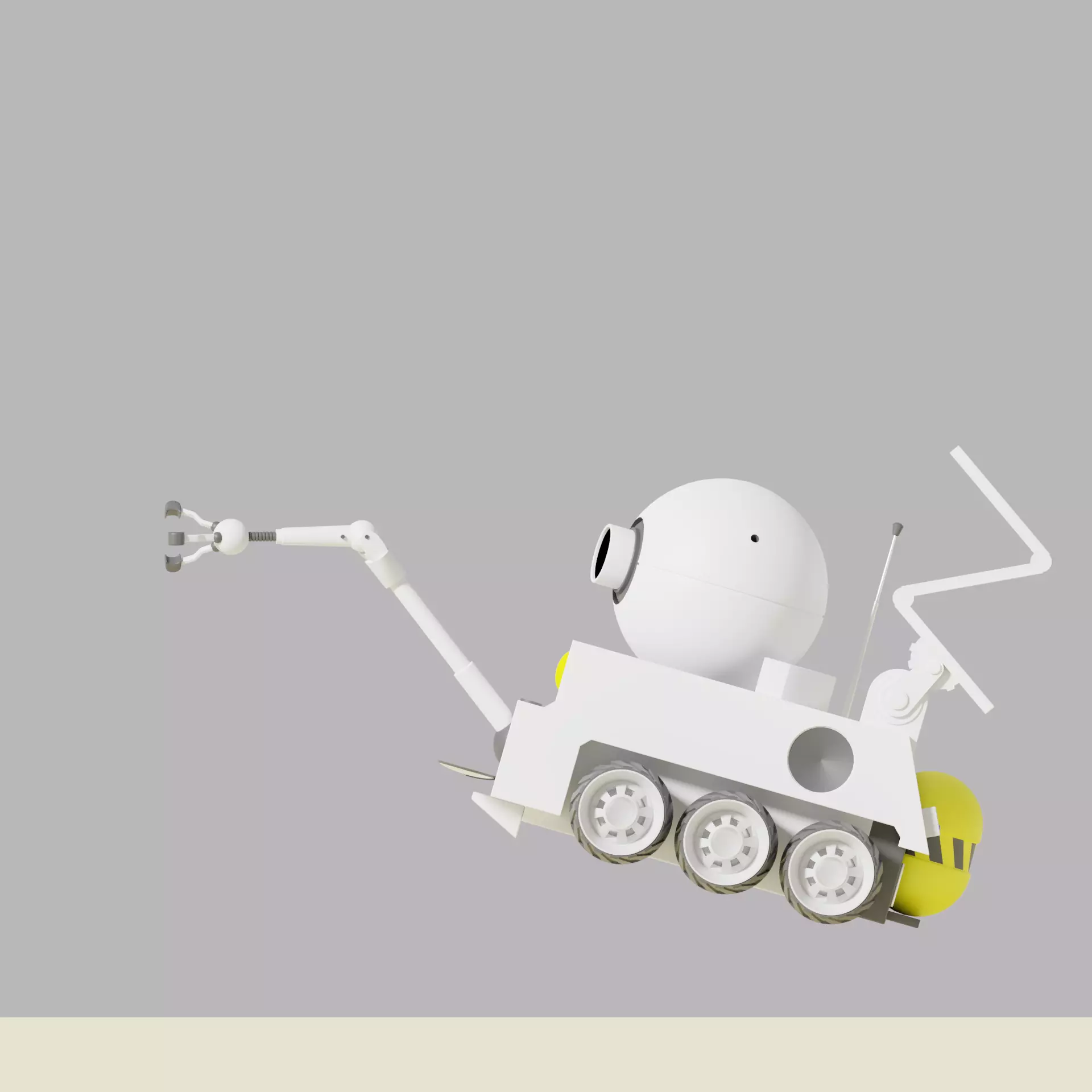 Planet 51 Rover 3D model_0