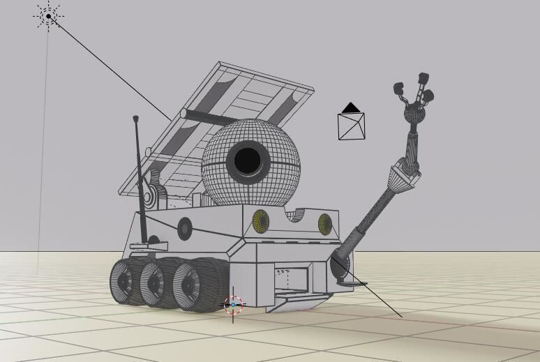 Planet 51 Rover 3D model_14