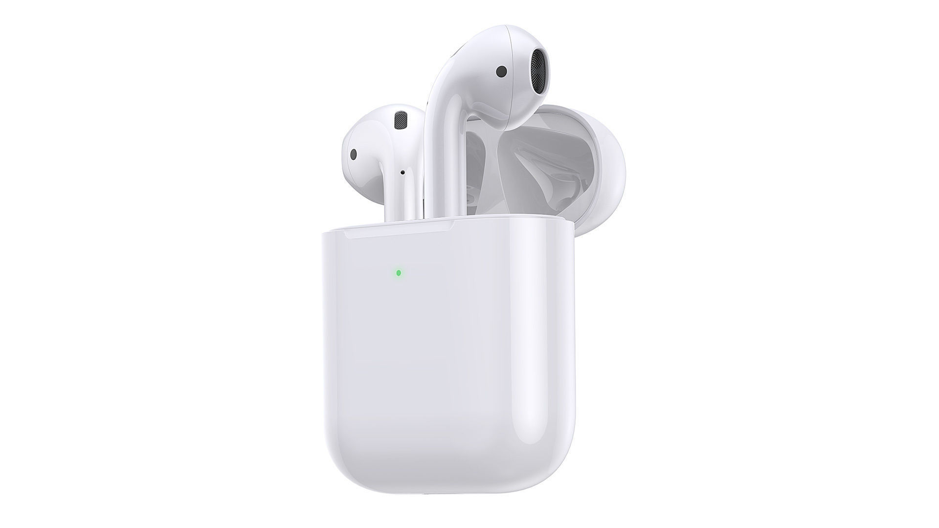 AirPods 2 generation 3Dmodel 3D model 3D model_3