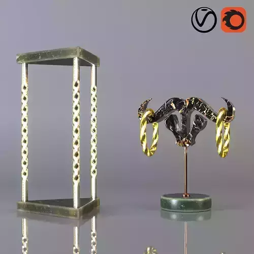 Table Lmap Set M7 3D model