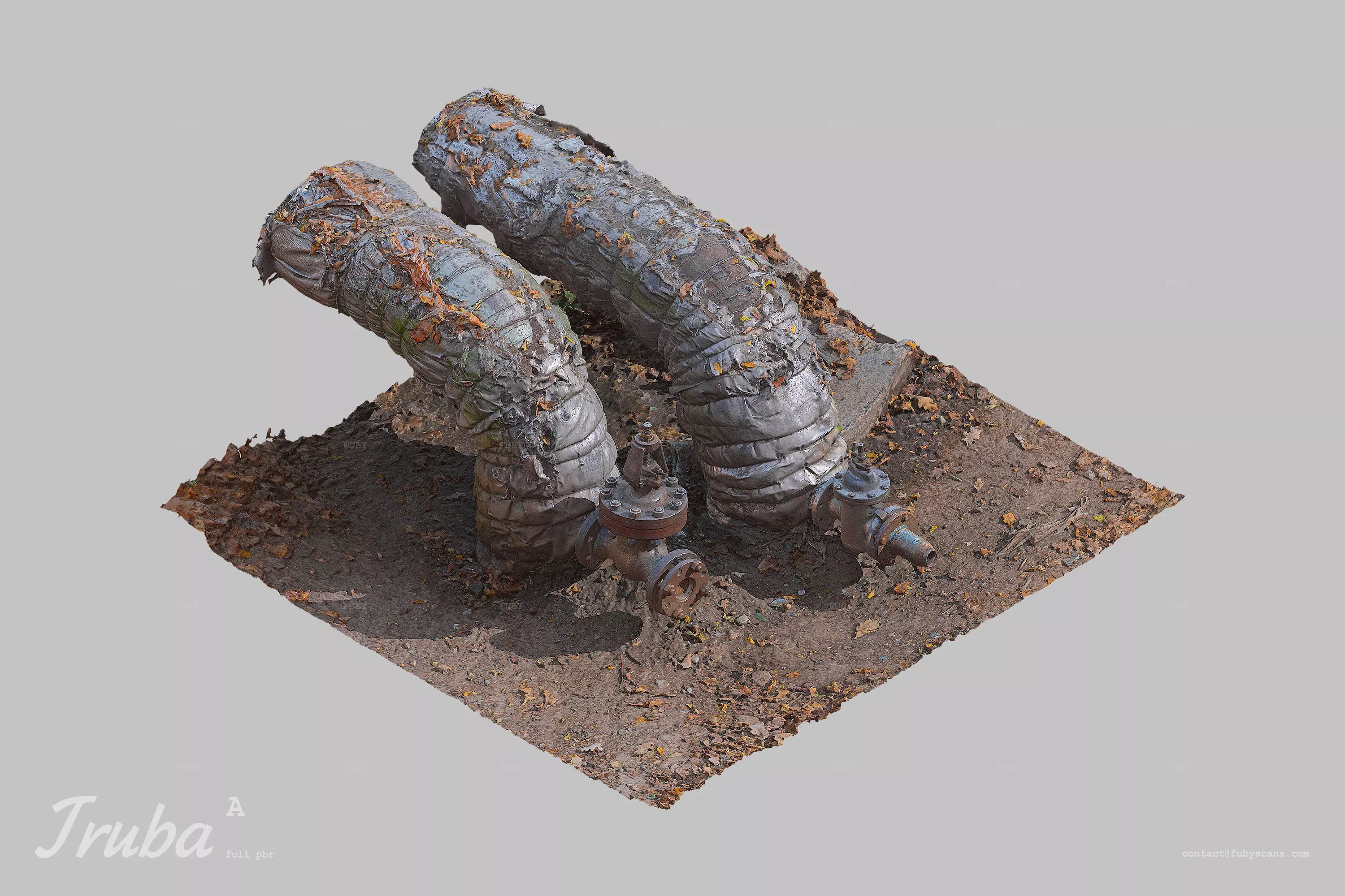 Truba A Pipe Scan 3D model_0
