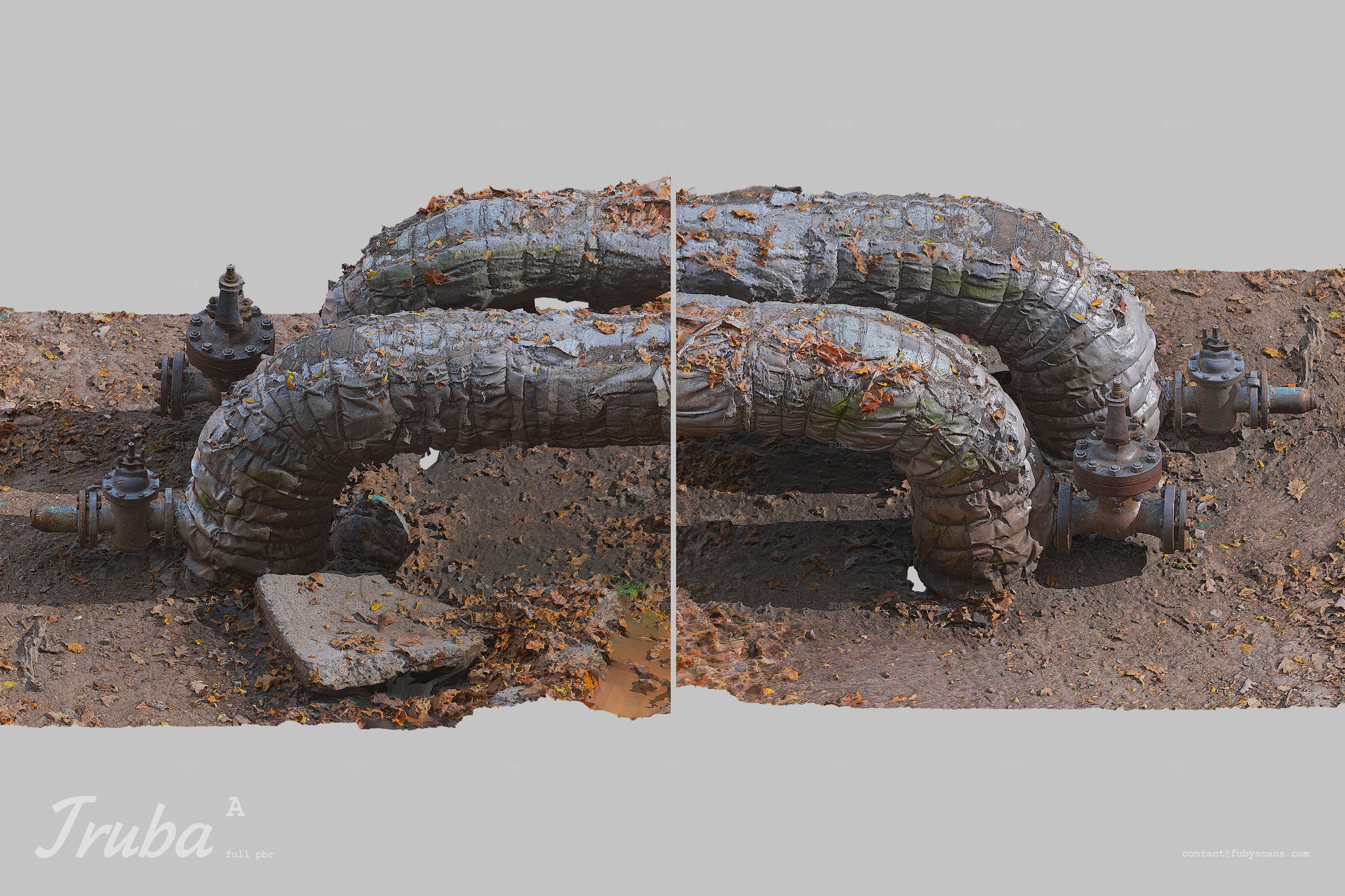 Truba A Pipe Scan 3D model_1
