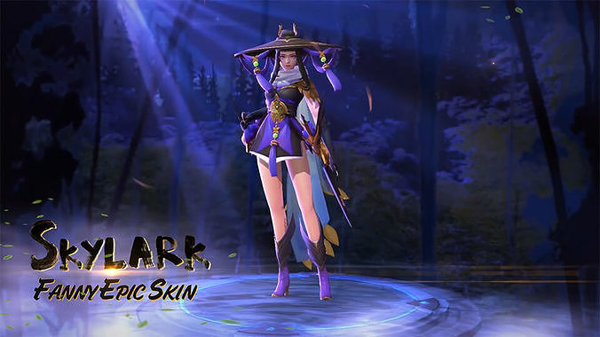fanny skylark 3D print model