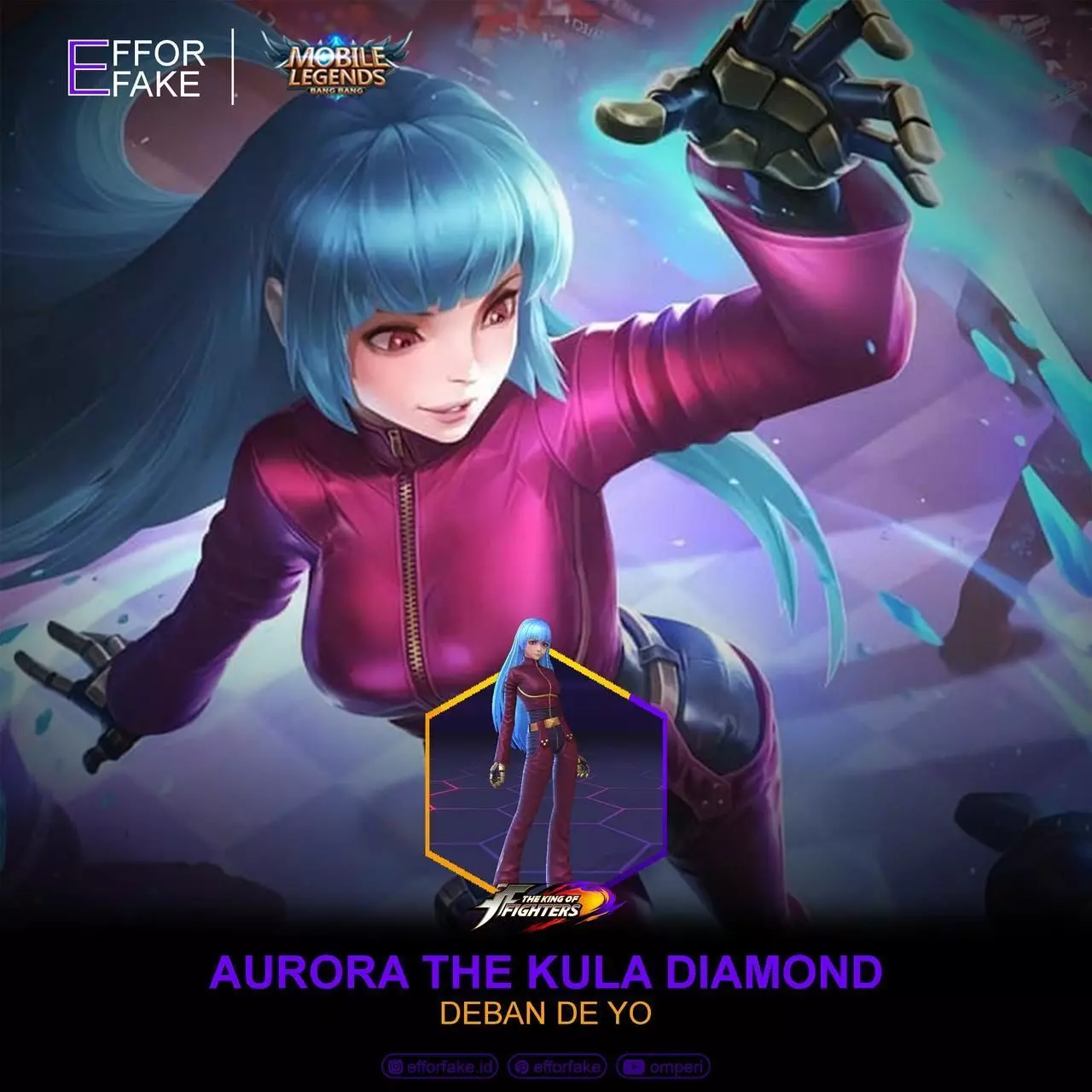 mlbb aurora the kula diamond 3D print model_0