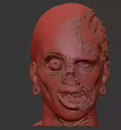 3D print zombie head