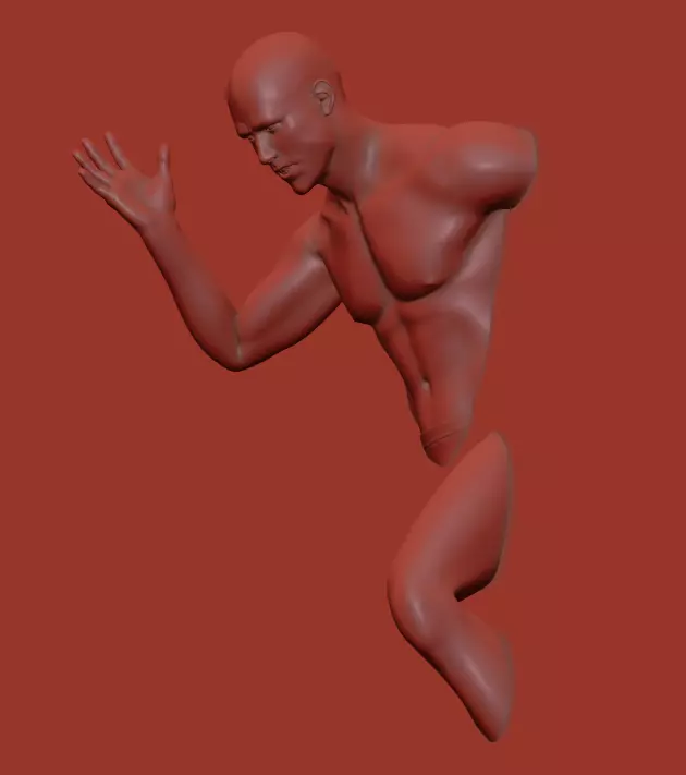 3D print man 3D print model_0