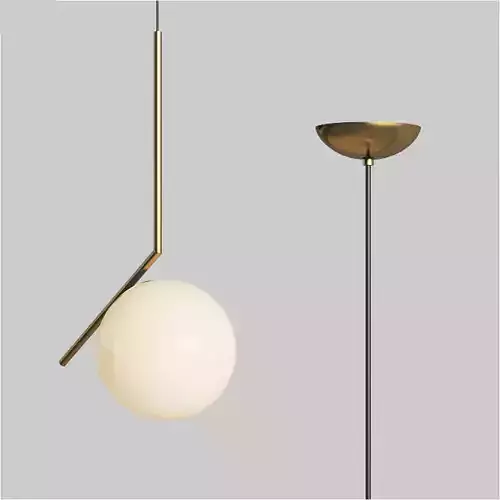 Chandelier Flos IC Lights Family Michael Anastassiades