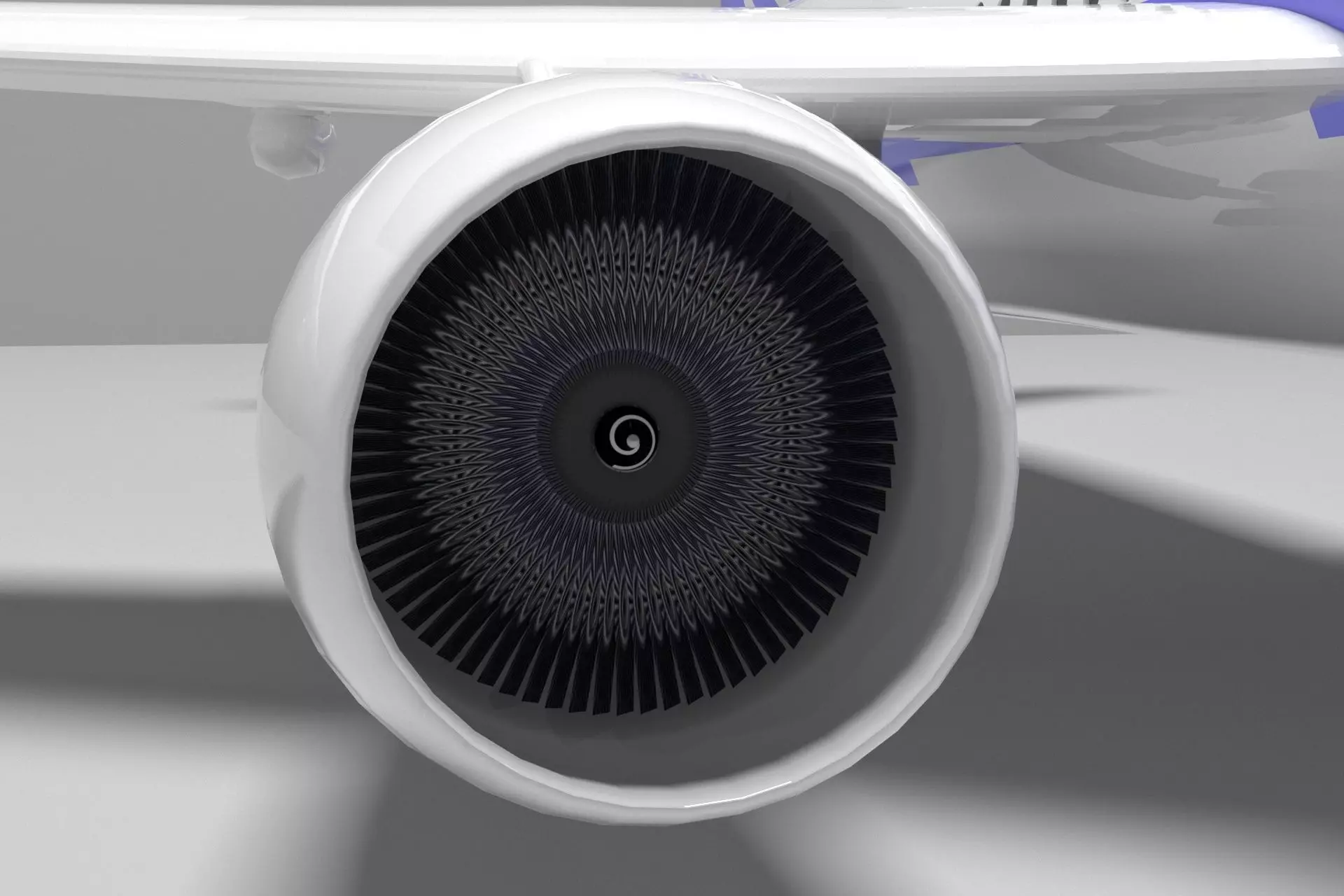 Airplane B737 3D model