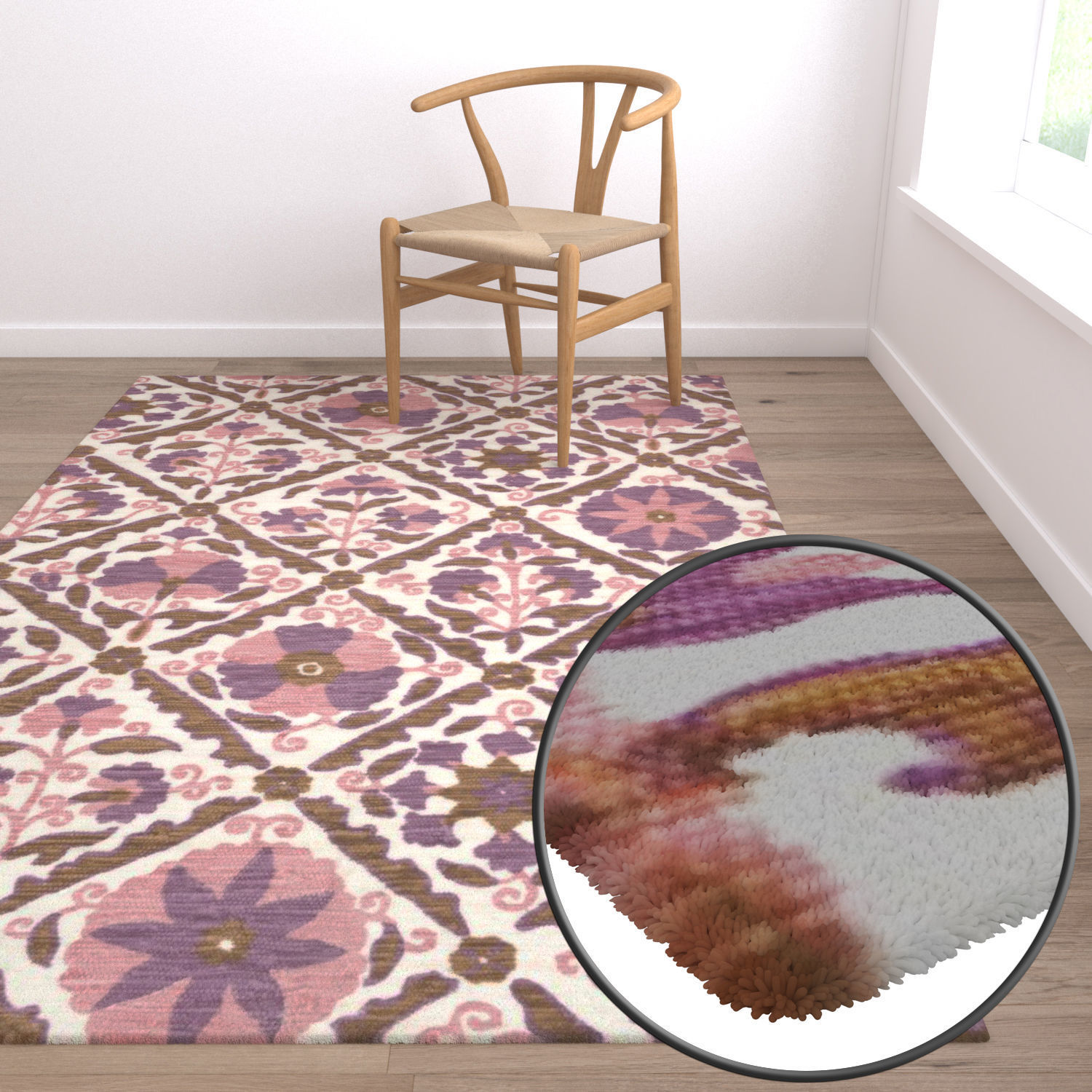 Rug Set 1173 3D model_5