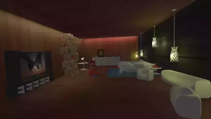 interior living room in environment