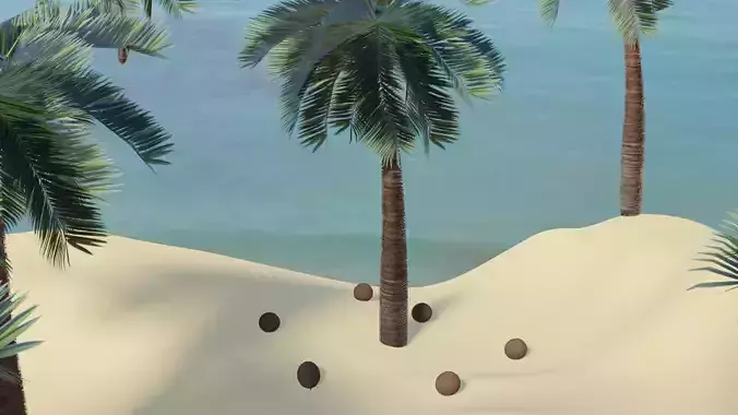 Coconut tree Land