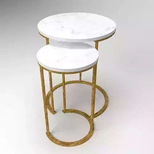 Side Table 2 in 1 Set