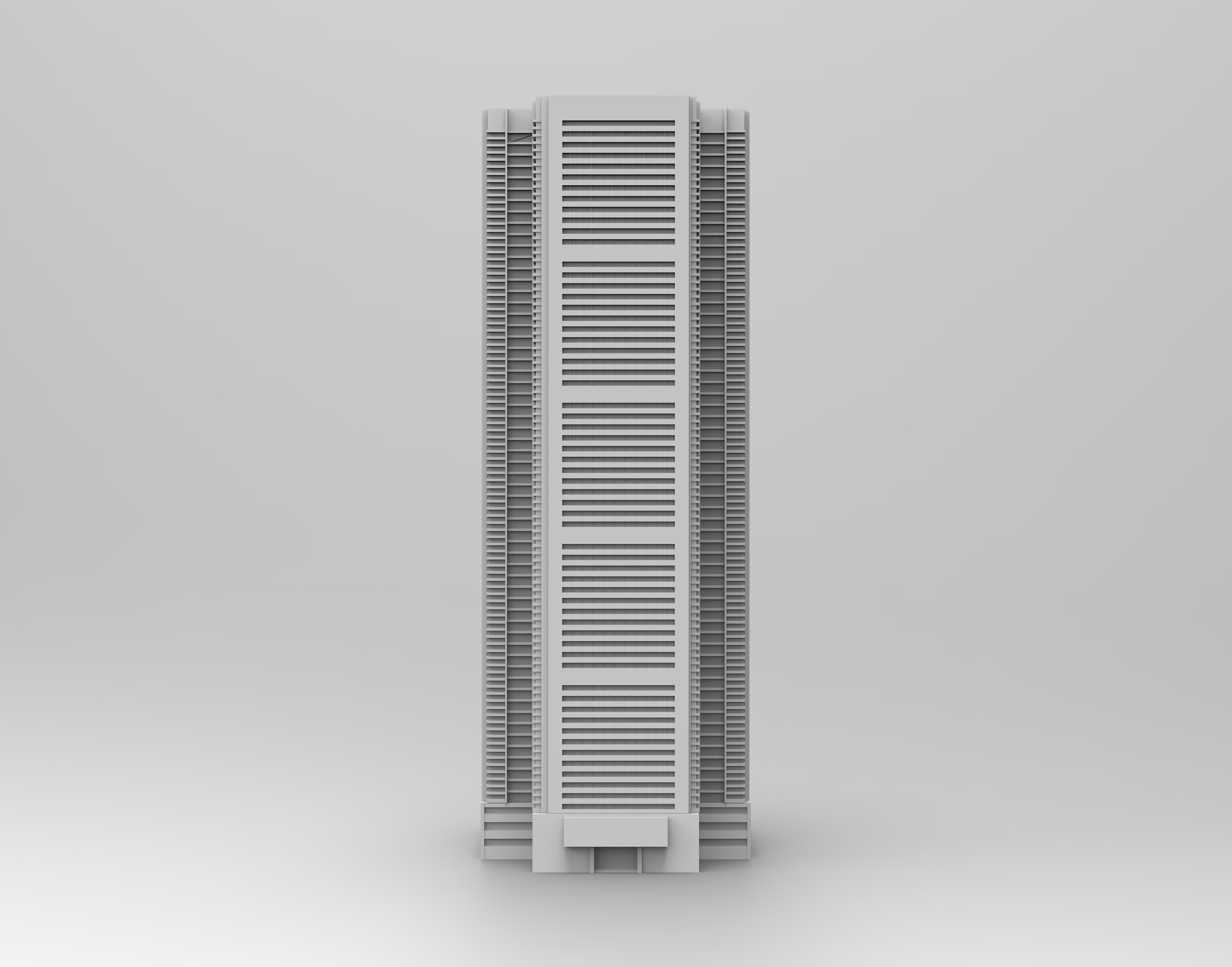 Building package Low-poly 3D model_9