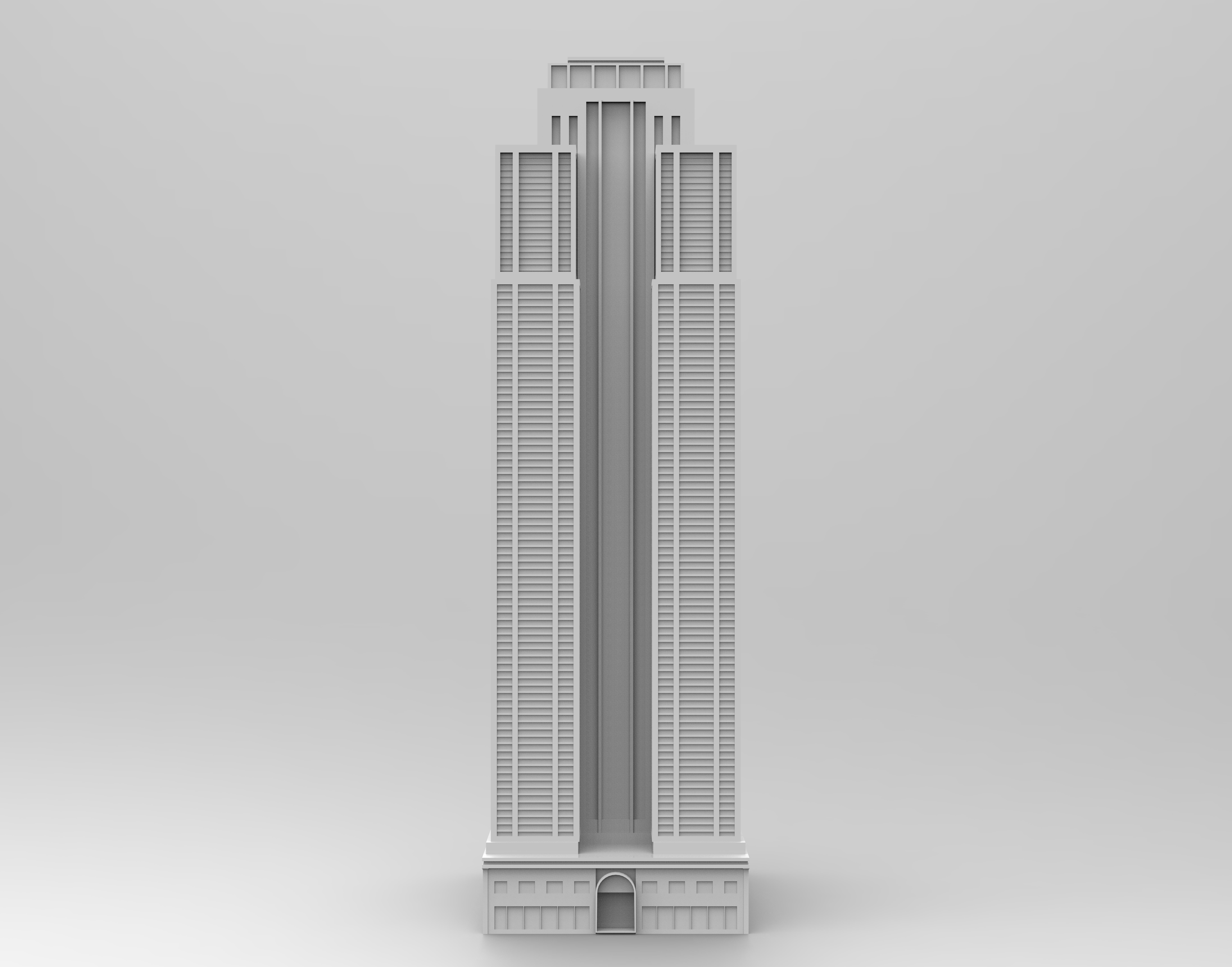 Building package Low-poly 3D model_12