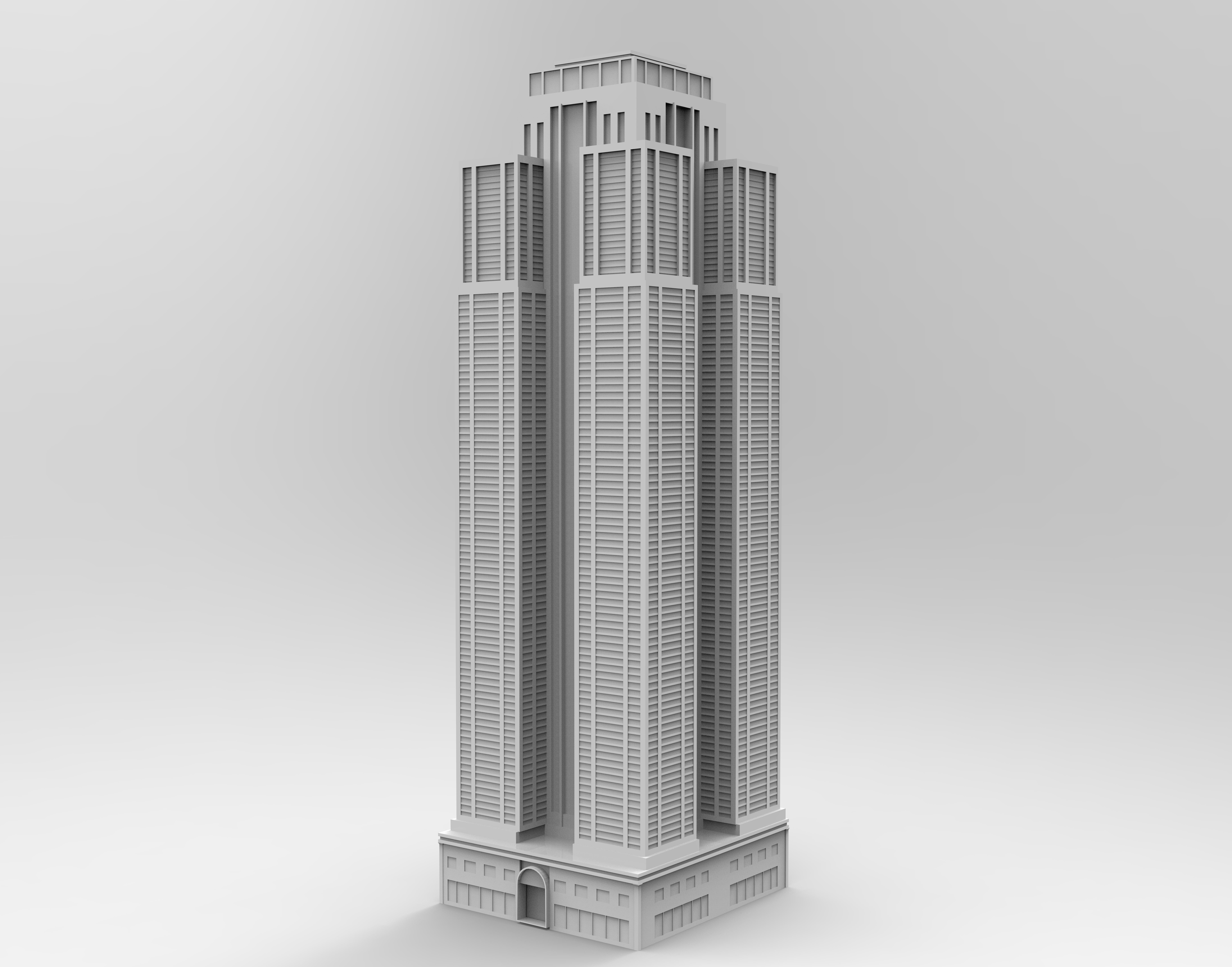 Building package Low-poly 3D model_15