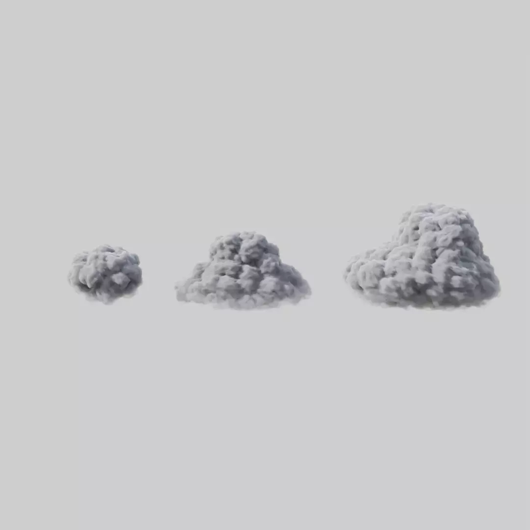 Clouds cloud 3D model