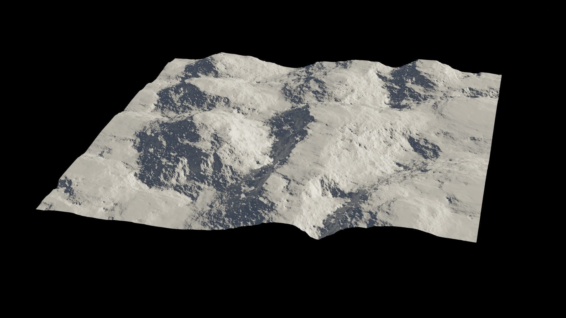 Landscape 3D model 3D model_20