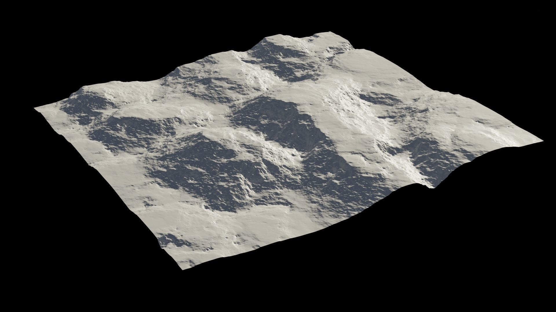 Landscape 3D model 3D model_1