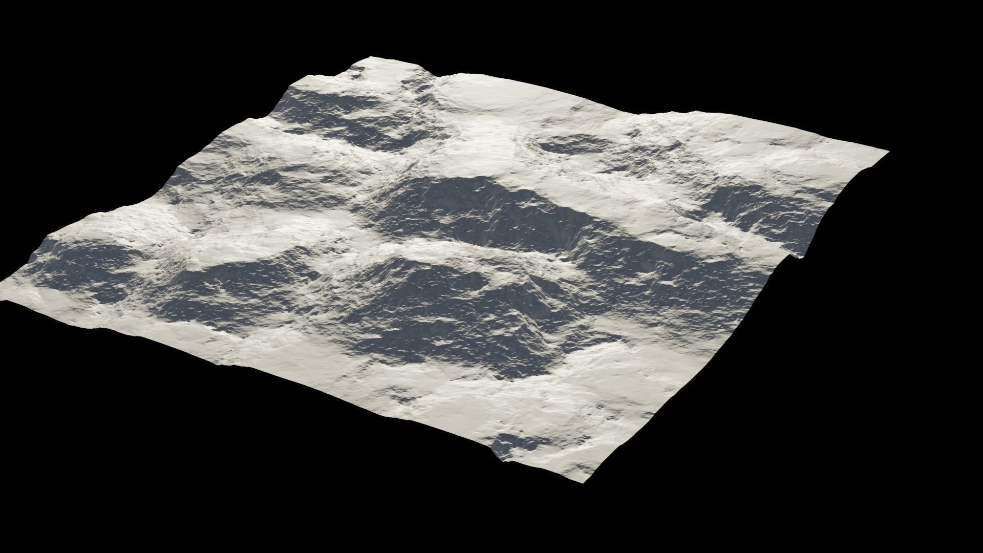 Landscape 3D model 3D model_3