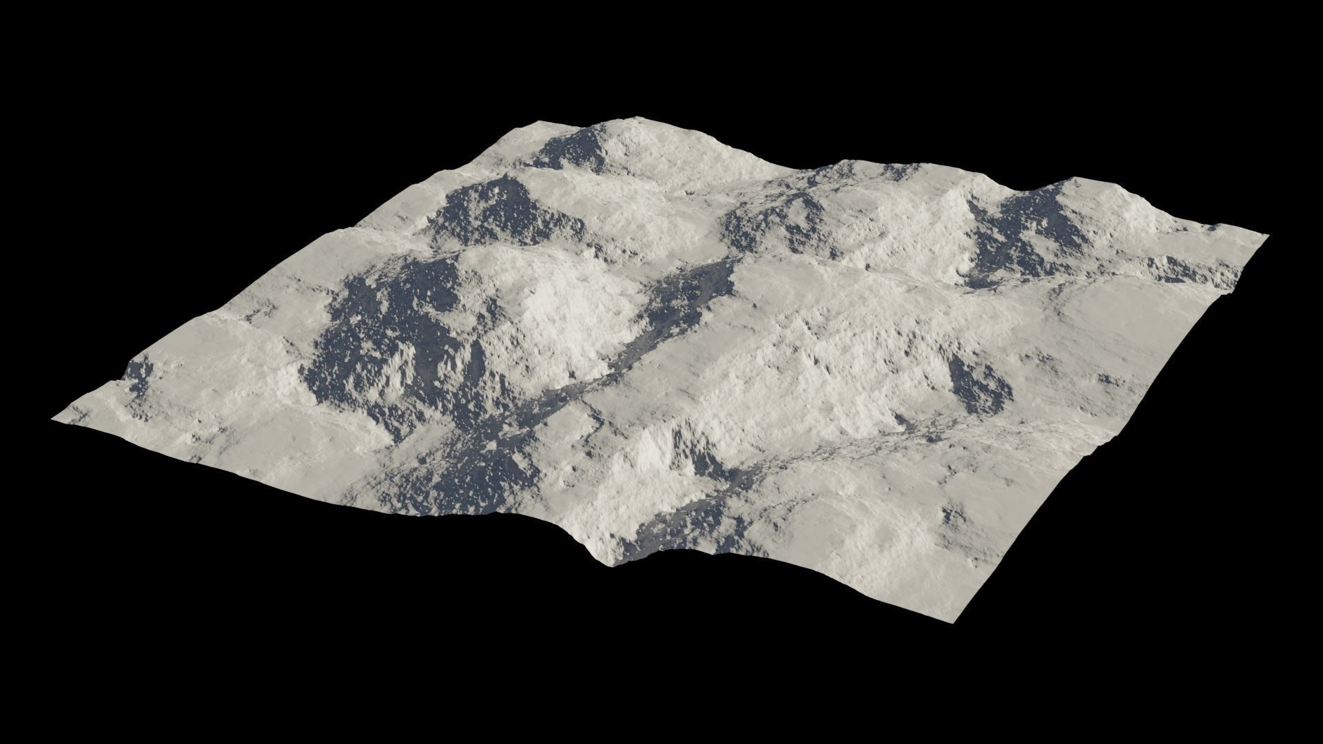 Landscape 3D model 3D model_24