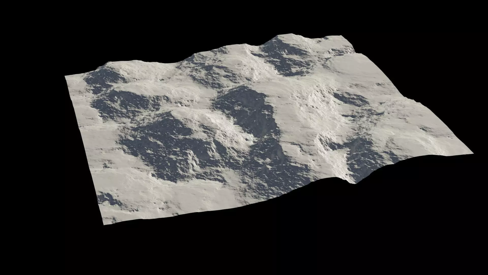 Landscape 3D model 3D model_0