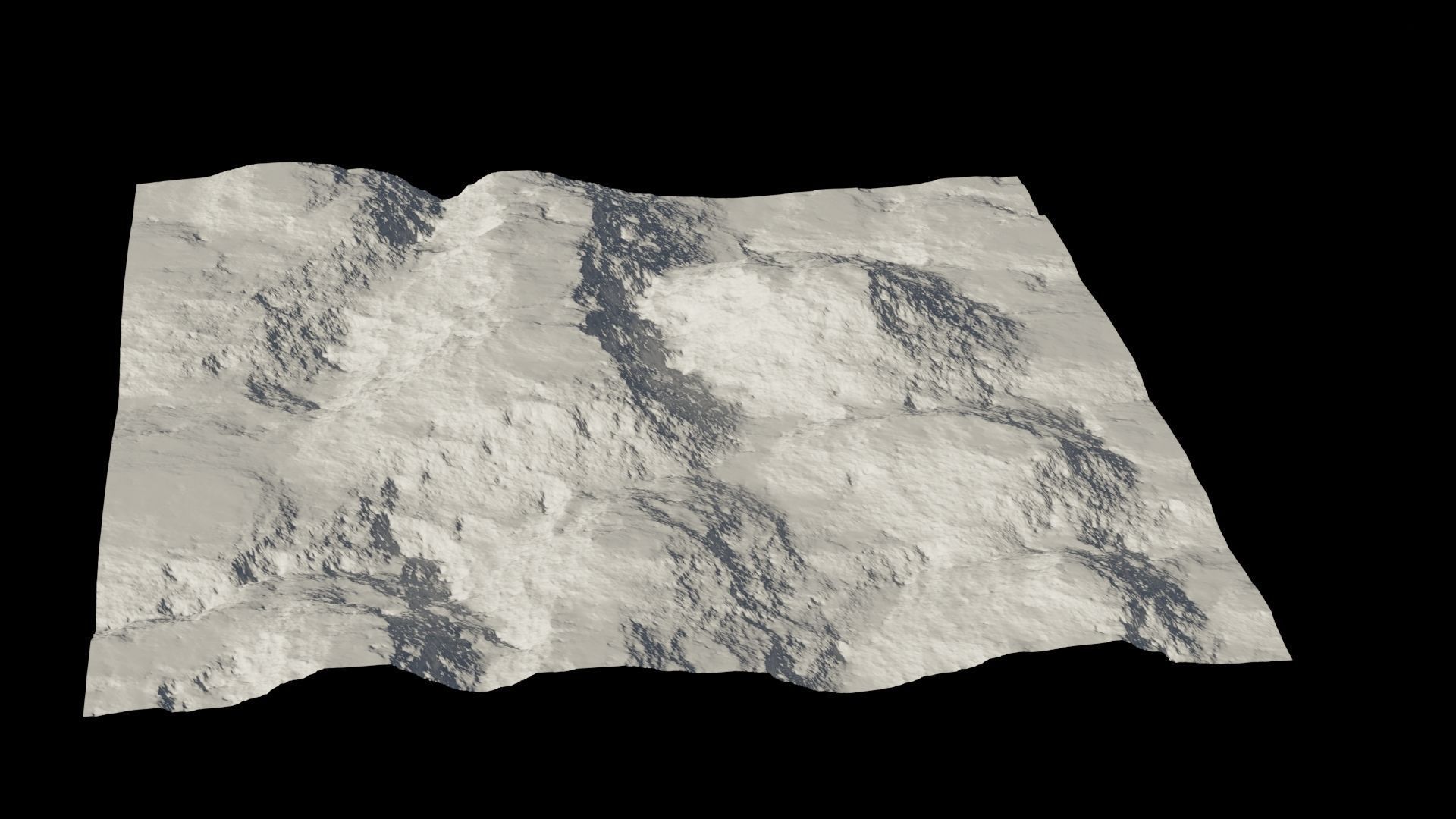 Landscape 3D model 3D model_13