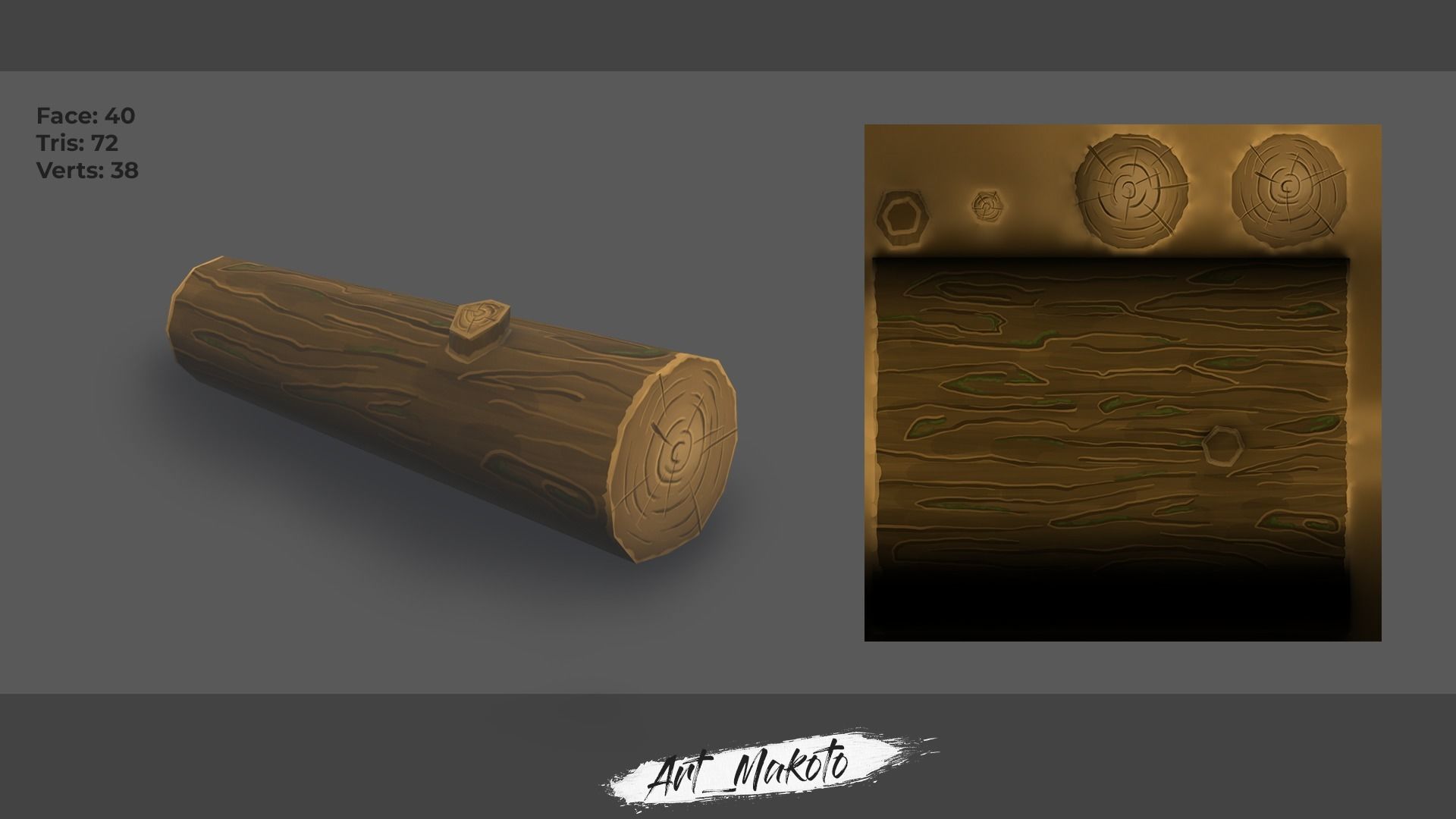 HandPaint Asset Camping Low-poly 3D model_9