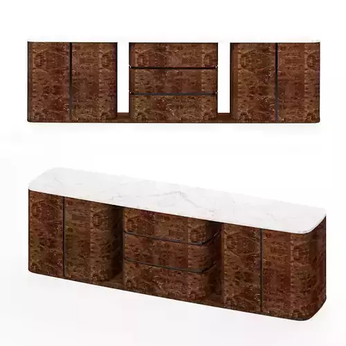 Mobile Harrow Bentley Home 3D model