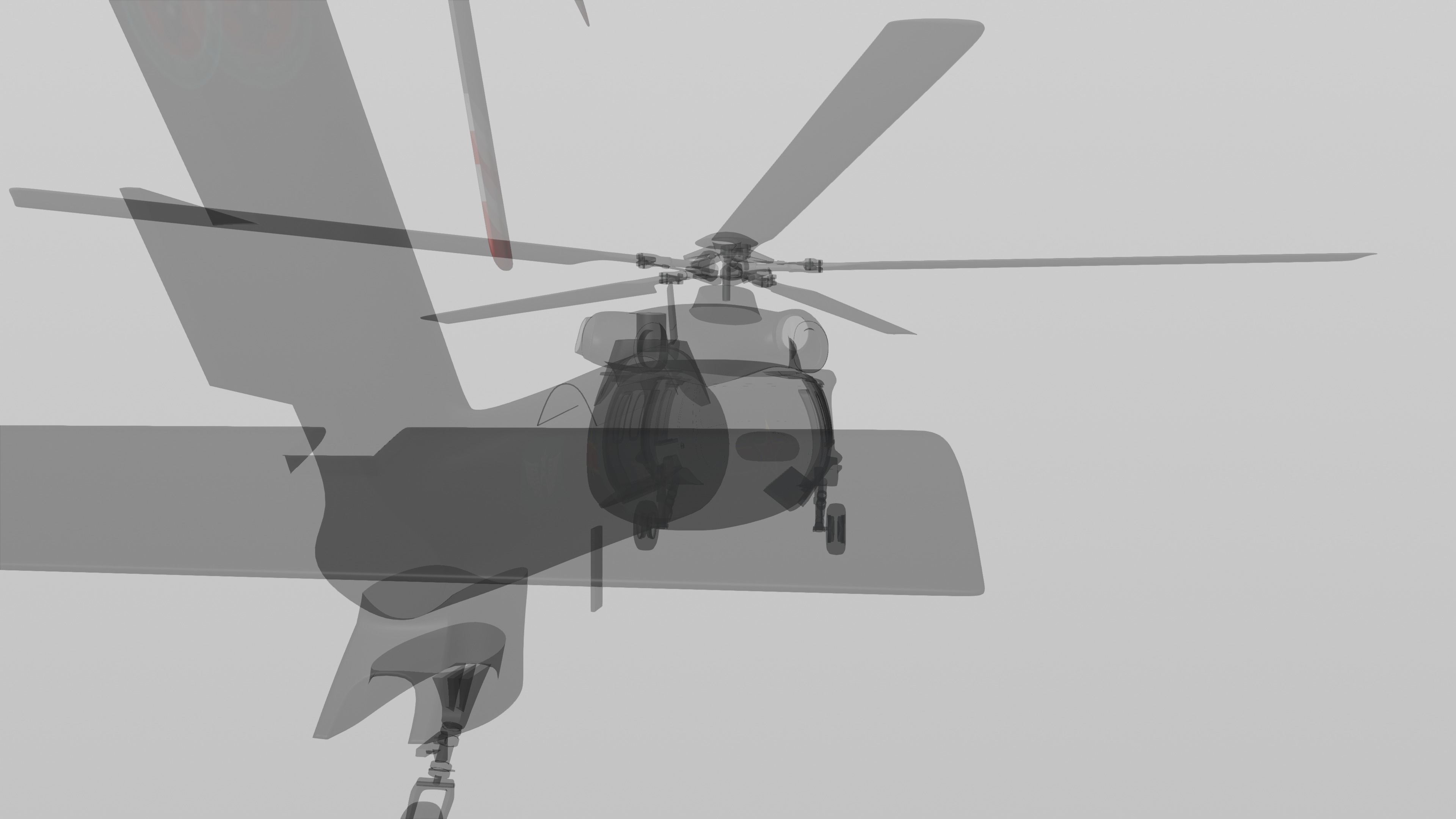Harbin Z-20 - THE CHINESE BLACK HAWK - 3D model_37