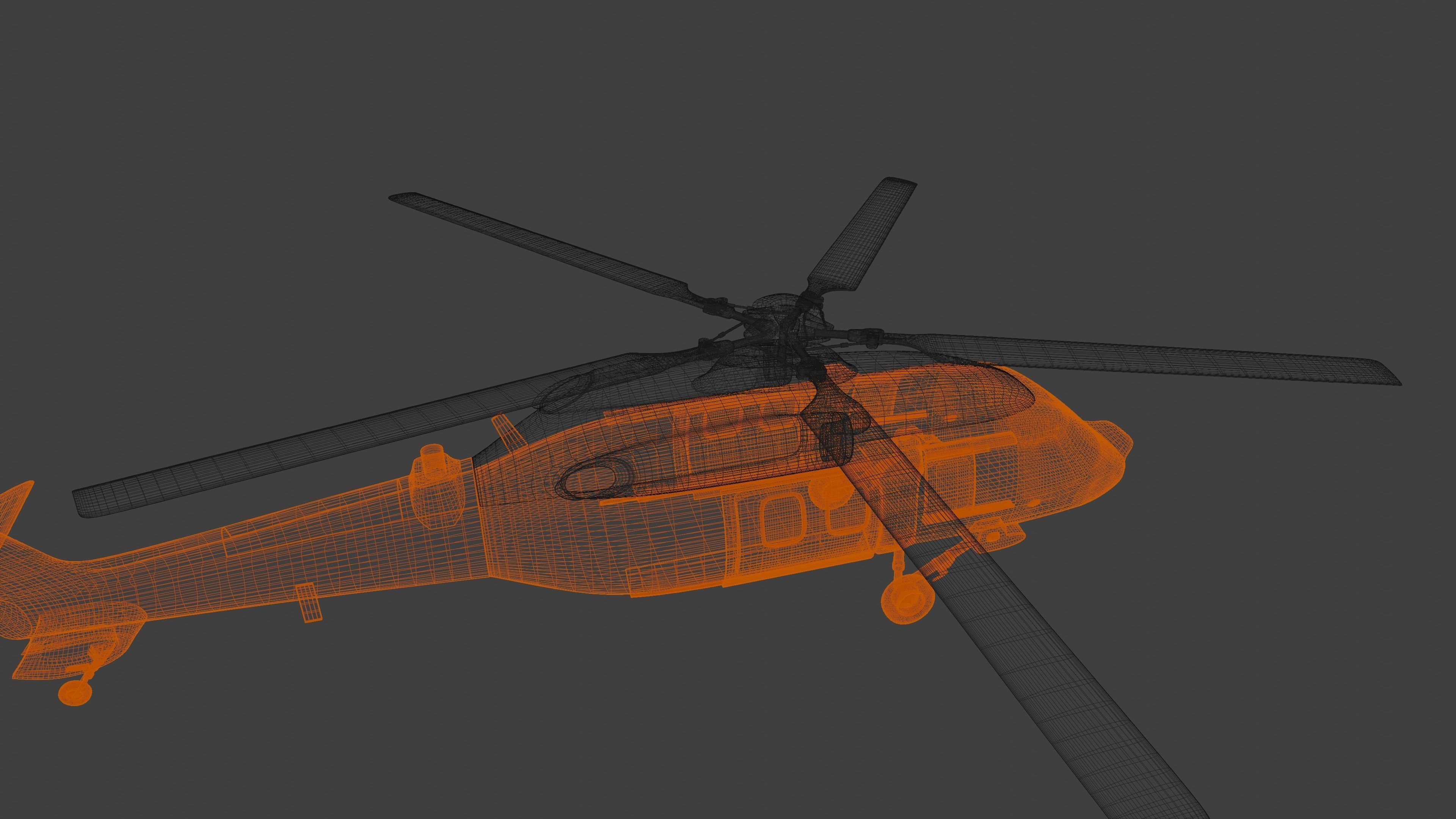 Harbin Z-20 - THE CHINESE BLACK HAWK - 3D model_16